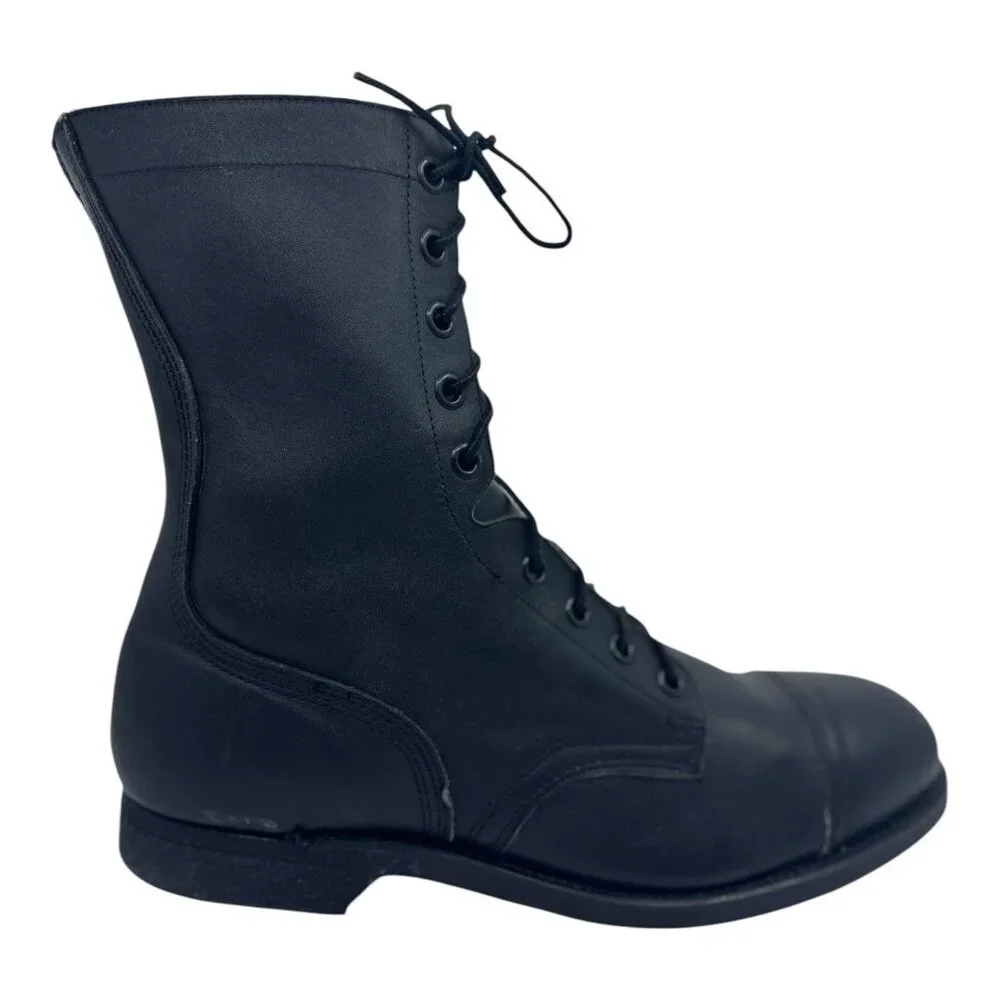 Bates Leather Lace-Up Combat Men's Boots Sz. 14R ANSI Z41.1-1991/75 Military NOS